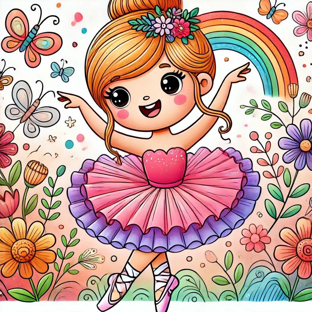 Ballerina Coloring Pages