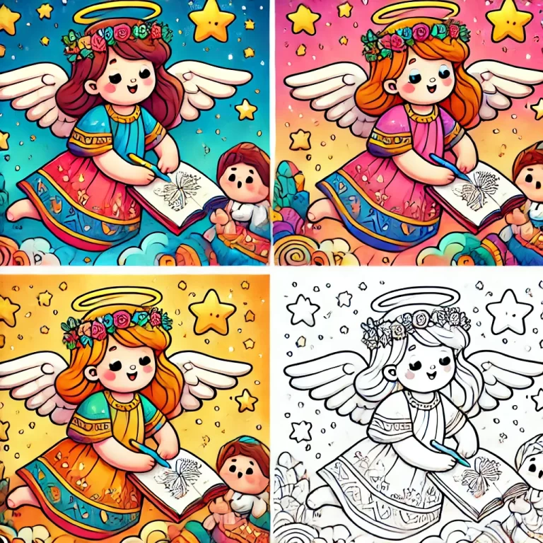 Angel Coloring Pages